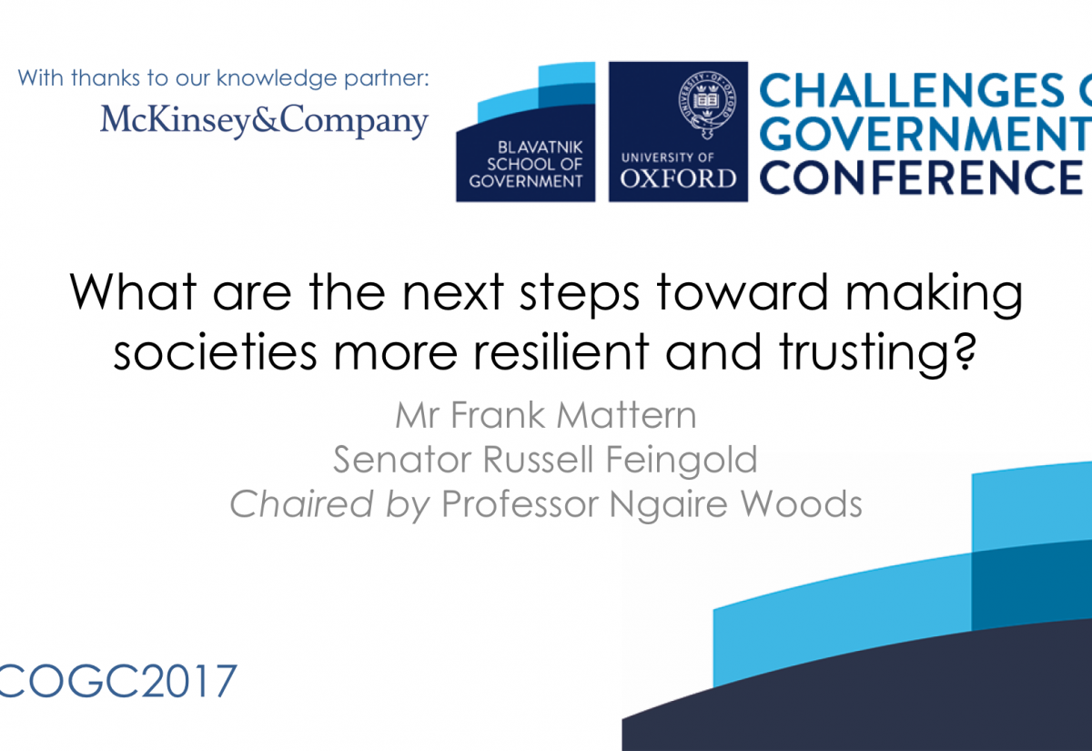 What are the next steps toward making societies more resilient and trusting? 