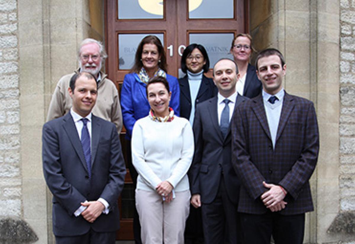 Welcoming our first DPhil students