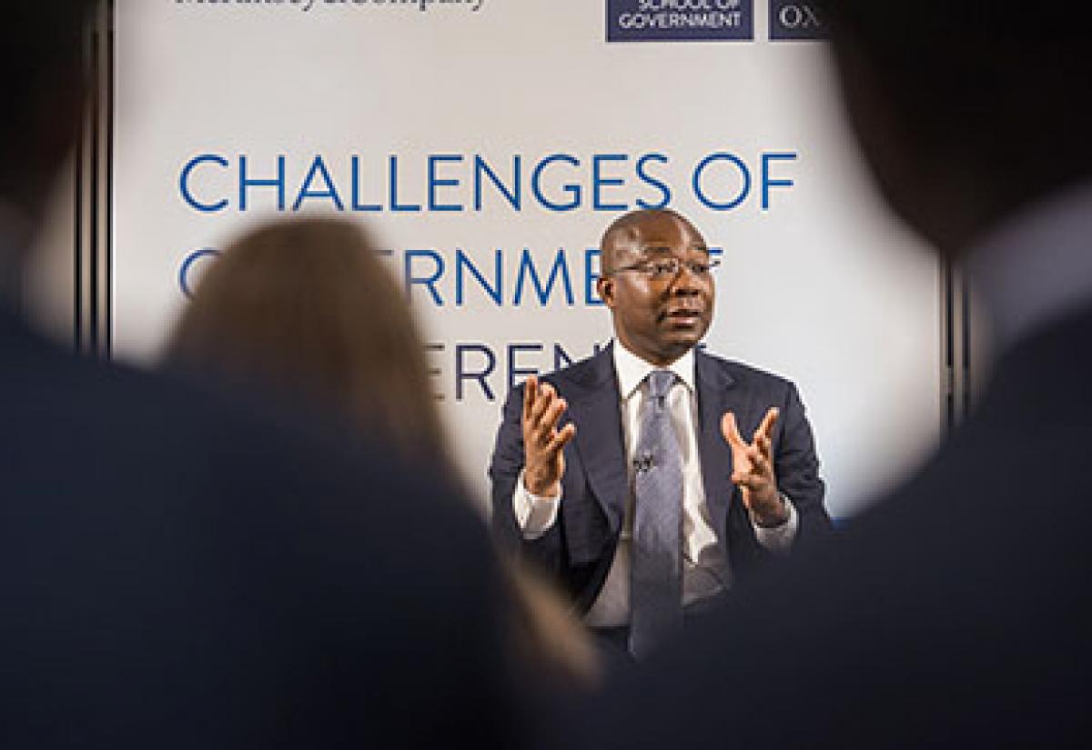 Mr Aig Imokhuede at the Challenges of Government Conference 2017