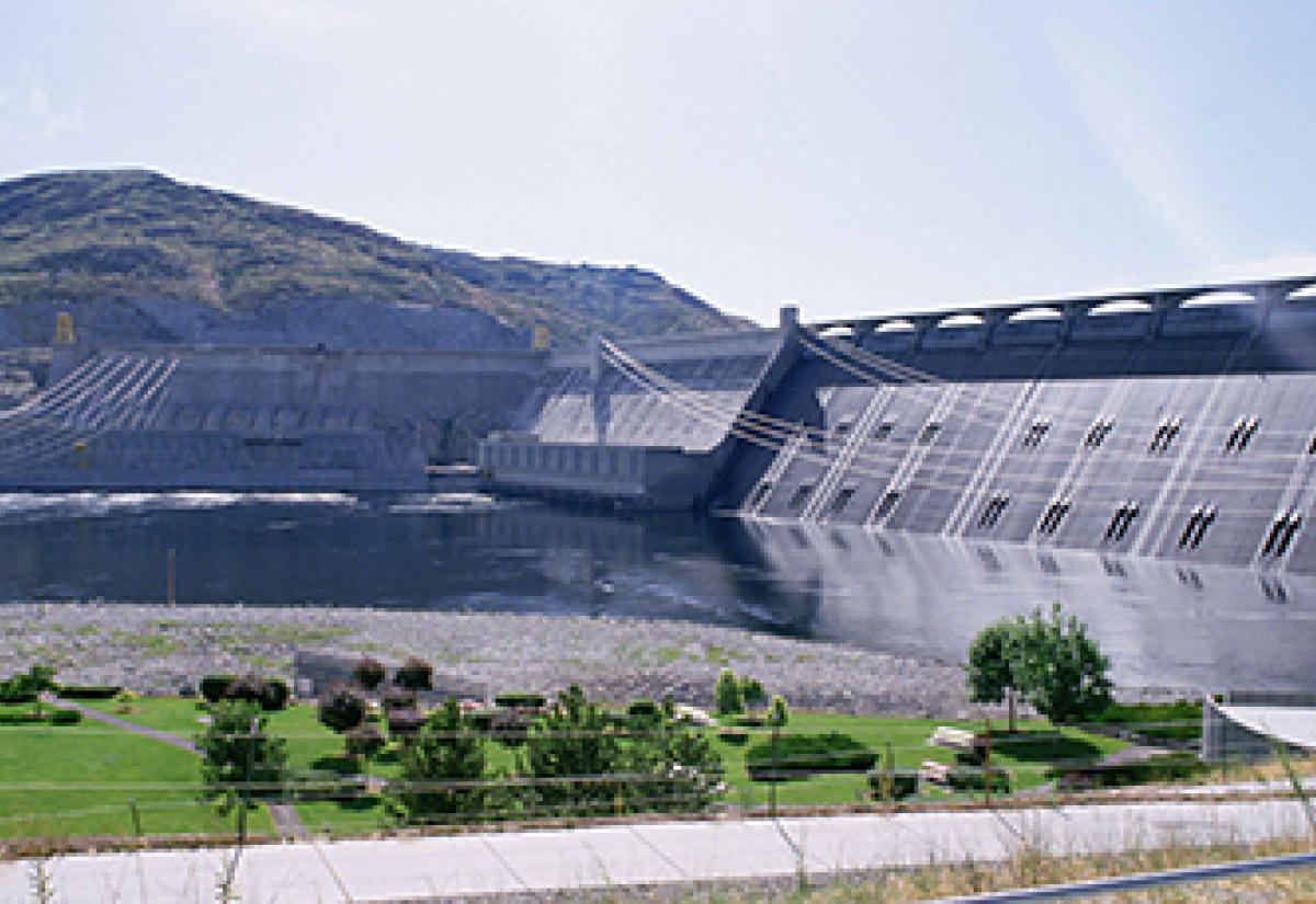 Hydro electric dam