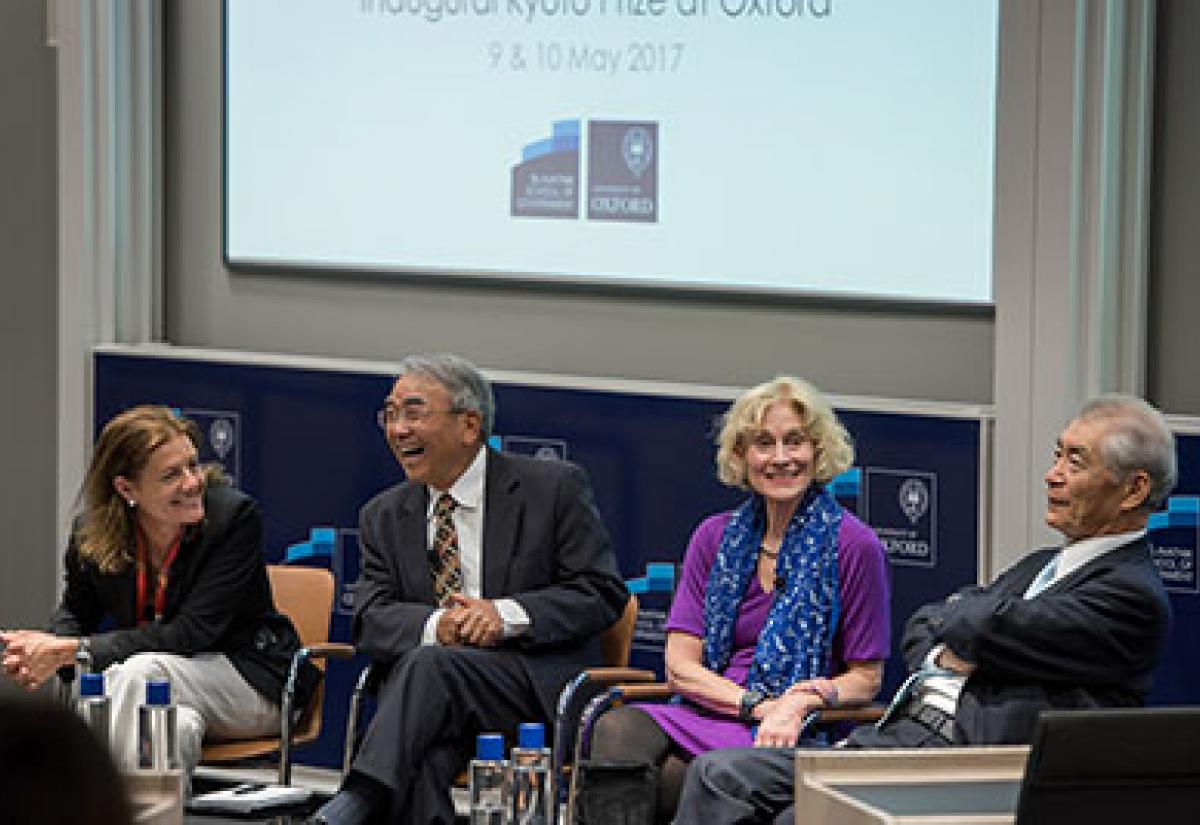 First ever Kyoto Prize at Oxford