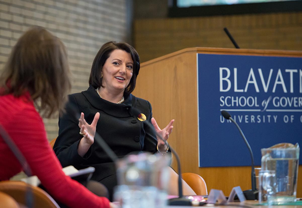 President of Kosovo, Atifete Jahjaga