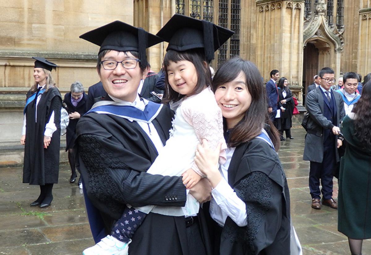 Studying at Oxford with family 