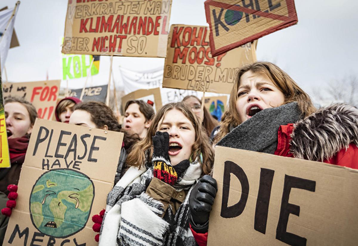 Fridays for Future protest in Berlin