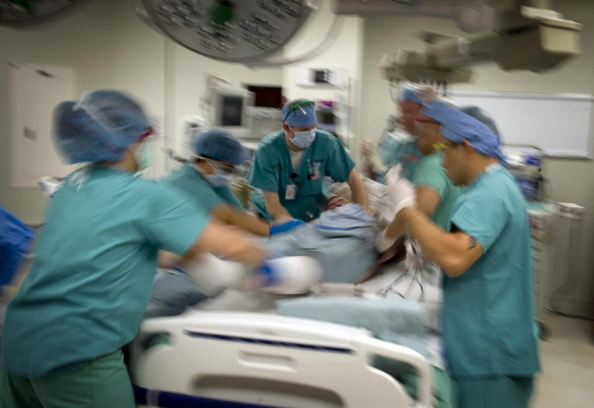 Emergency room. Source: flickr U.S. Navy photo