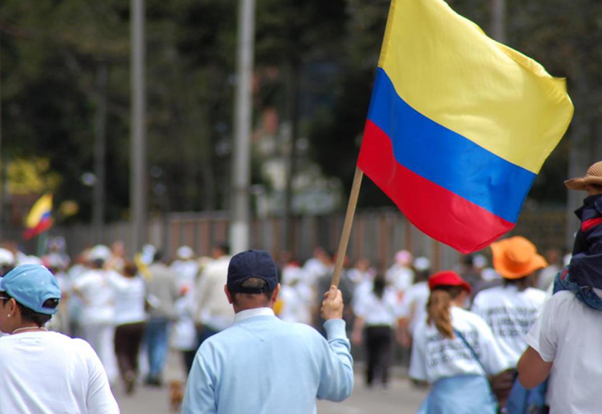 Colombia peace march