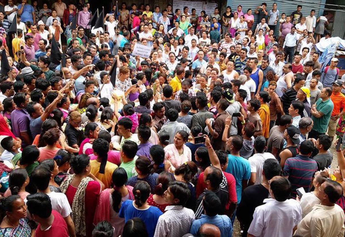 Darjeeling protests.