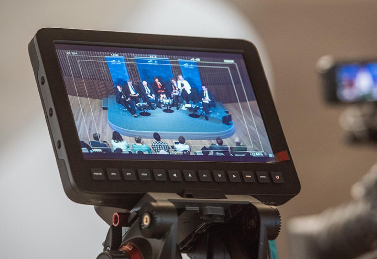 Panel discussion at the Blavatnik School of Government.