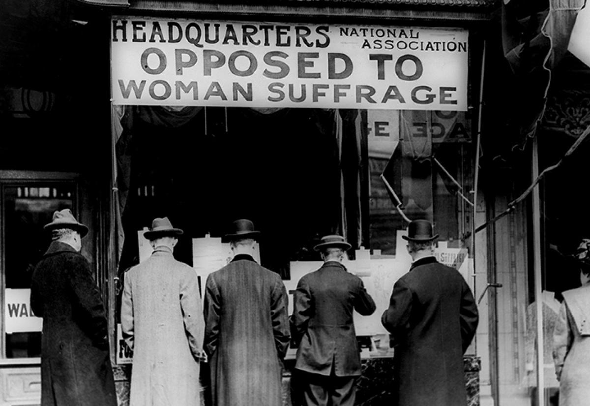 National Association Opposed To Woman Suffrage's headquarters.