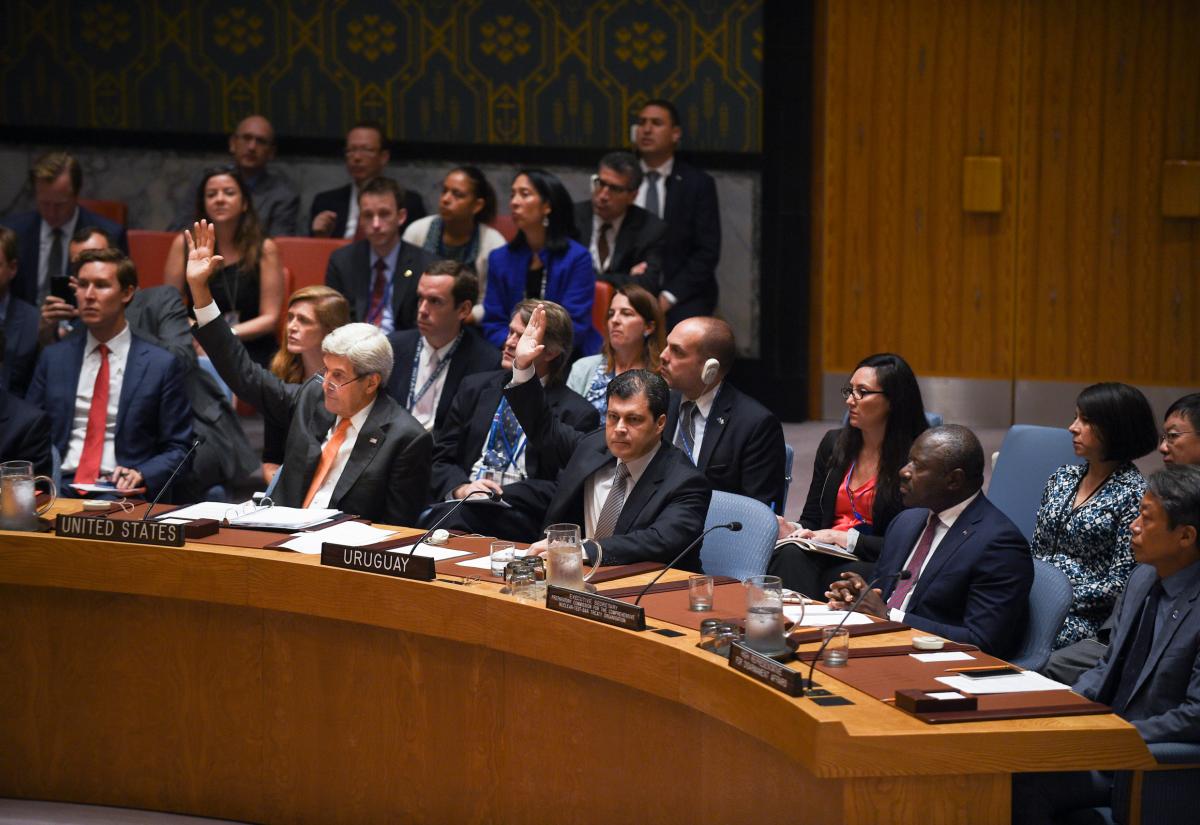 Security Council Meeting at the United Nations, New York, 23 September 2016. Image credit: Astrid Riecken For CTBTO