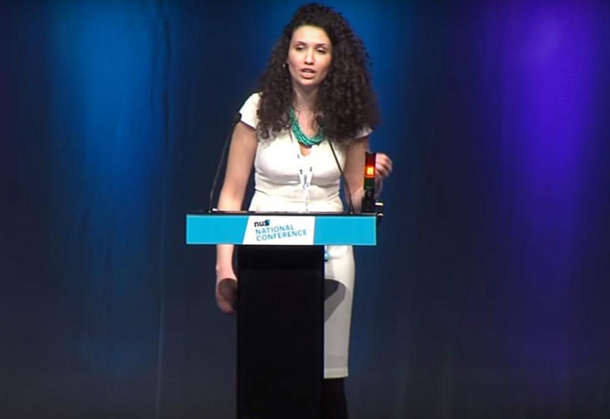 NUS President Malia Bouattia