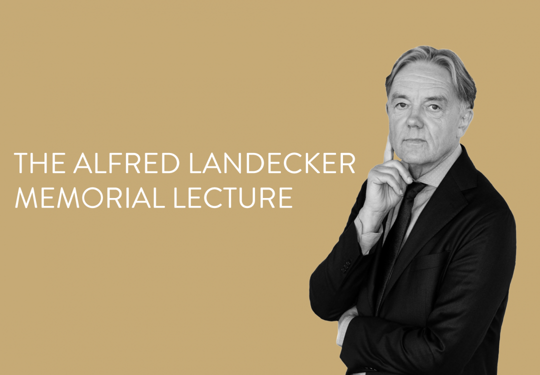 Alfred Landecker Memorial Lecture with Norbert Frei