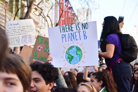 Climate protesters