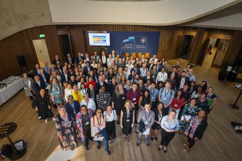 Group photo Social Outcomes Conference 2024