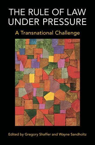Book cover of The Rule of Law under Pressure