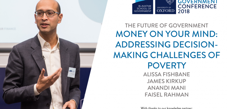 Money on your mind: addressing decision-making challenges of poverty