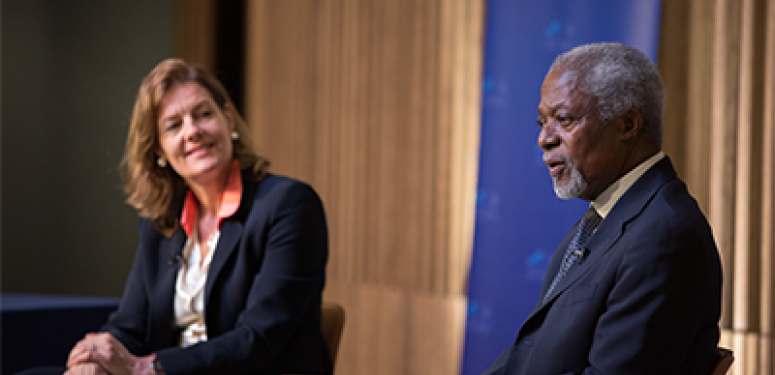 Kofi Annan In Conversation with Ngaire Woods 