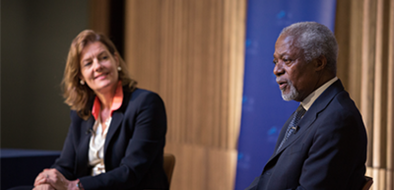 Kofi Annan In Conversation with Ngaire Woods