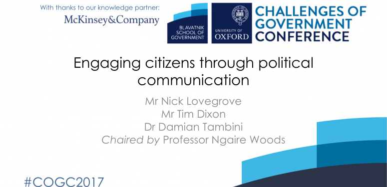 Politics deep dive: Engaging citizens through political communication