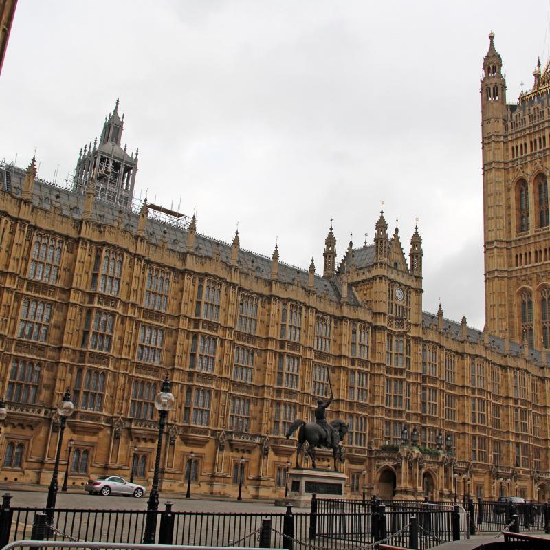 Palace of Westminster, home of the UK Parliament