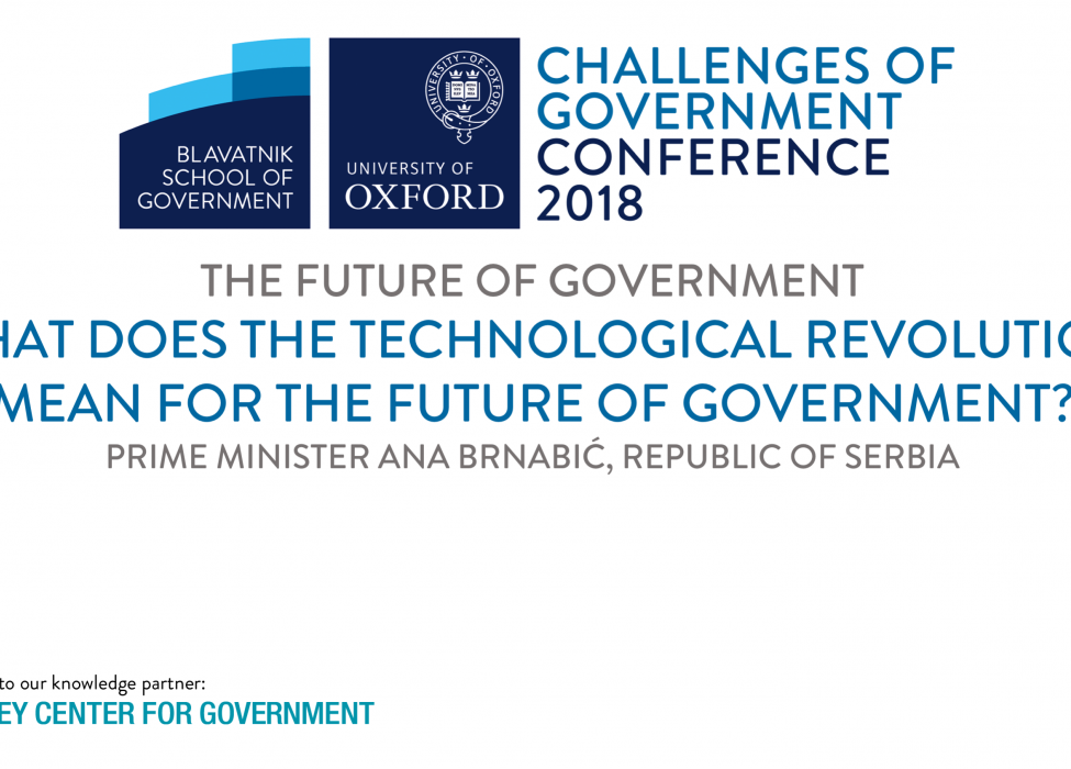 What does the technological revolution mean for the future of government?