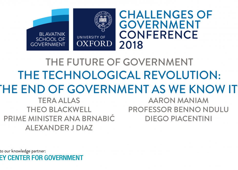 The technological revolution: the end of government as we know it?