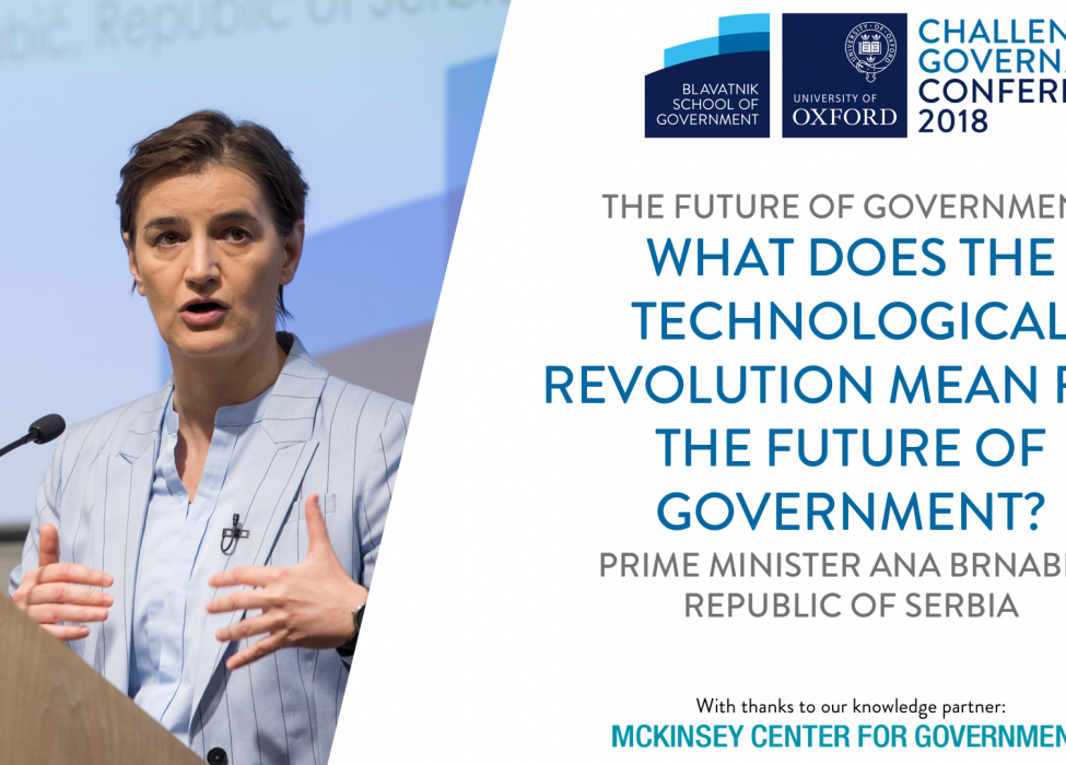 What does the technological revolution mean for the future of government?