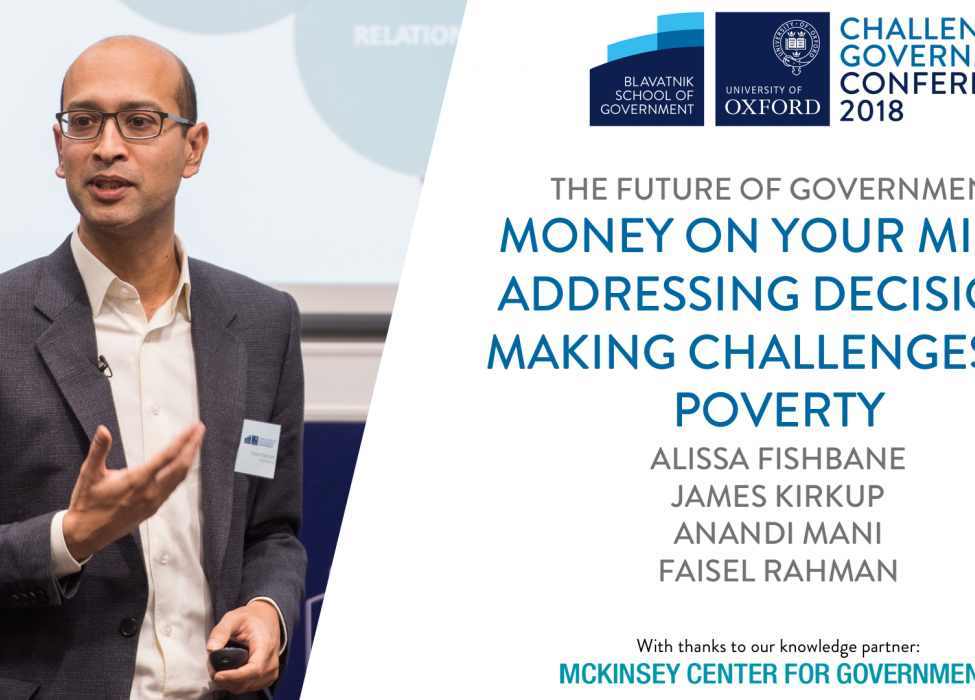 Money on your mind: addressing decision-making challenges of poverty