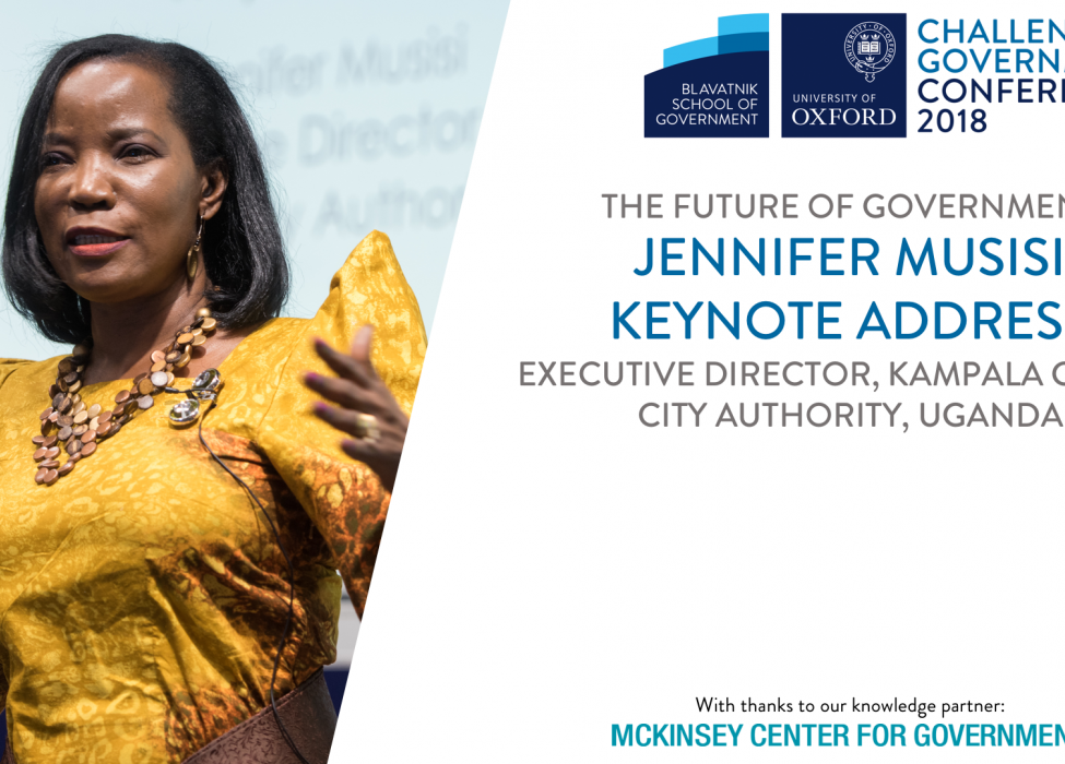 Keynote address by Jennifer Musisi, Kampala Capital City Authority