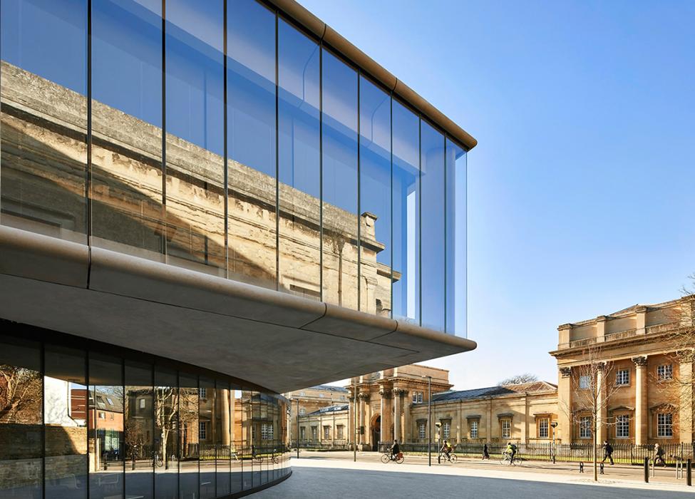 Blavatnik School with Oxford University Press in the background