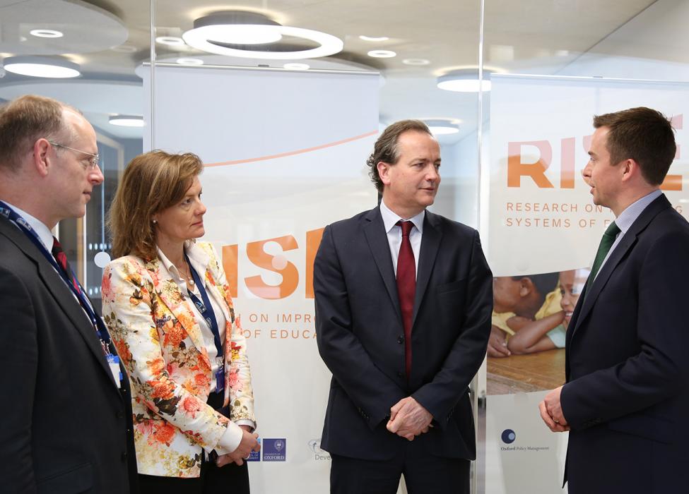 Minister's visit invigorates discussions on education research, policy and impact